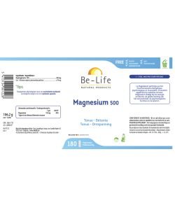 Magnesium 500, 180 capsules